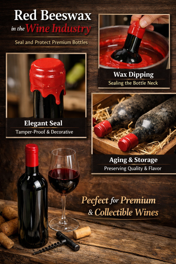 Beeswax Red in the Wine Industry 